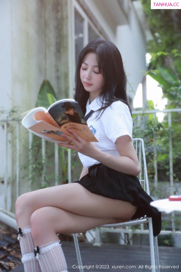 糖豆  [XiuRen]高清写真图 2023.06.25 No.6969 糖豆sisi 清纯美臀第8张图片
